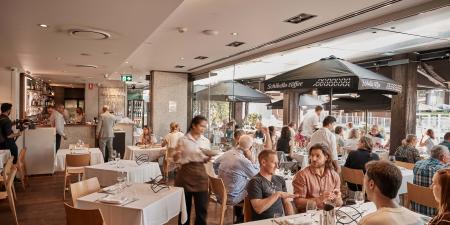 Jounieh restaurant with diners at Walsh Bay Arts Precinct
