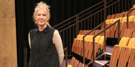 Gill Perkins in the Bell Shakespeare theatre