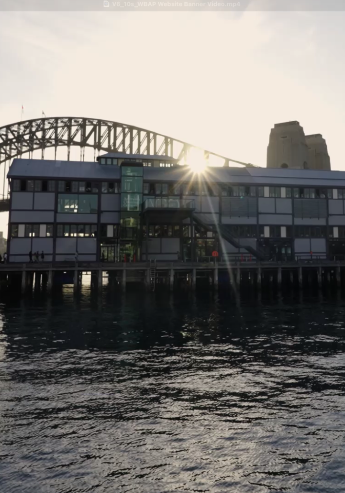 Homepage Video of the Walsh bay precinct