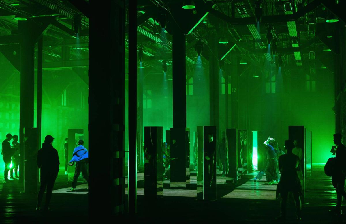 Pier 2/3 space used during Vivid Sydney 2024