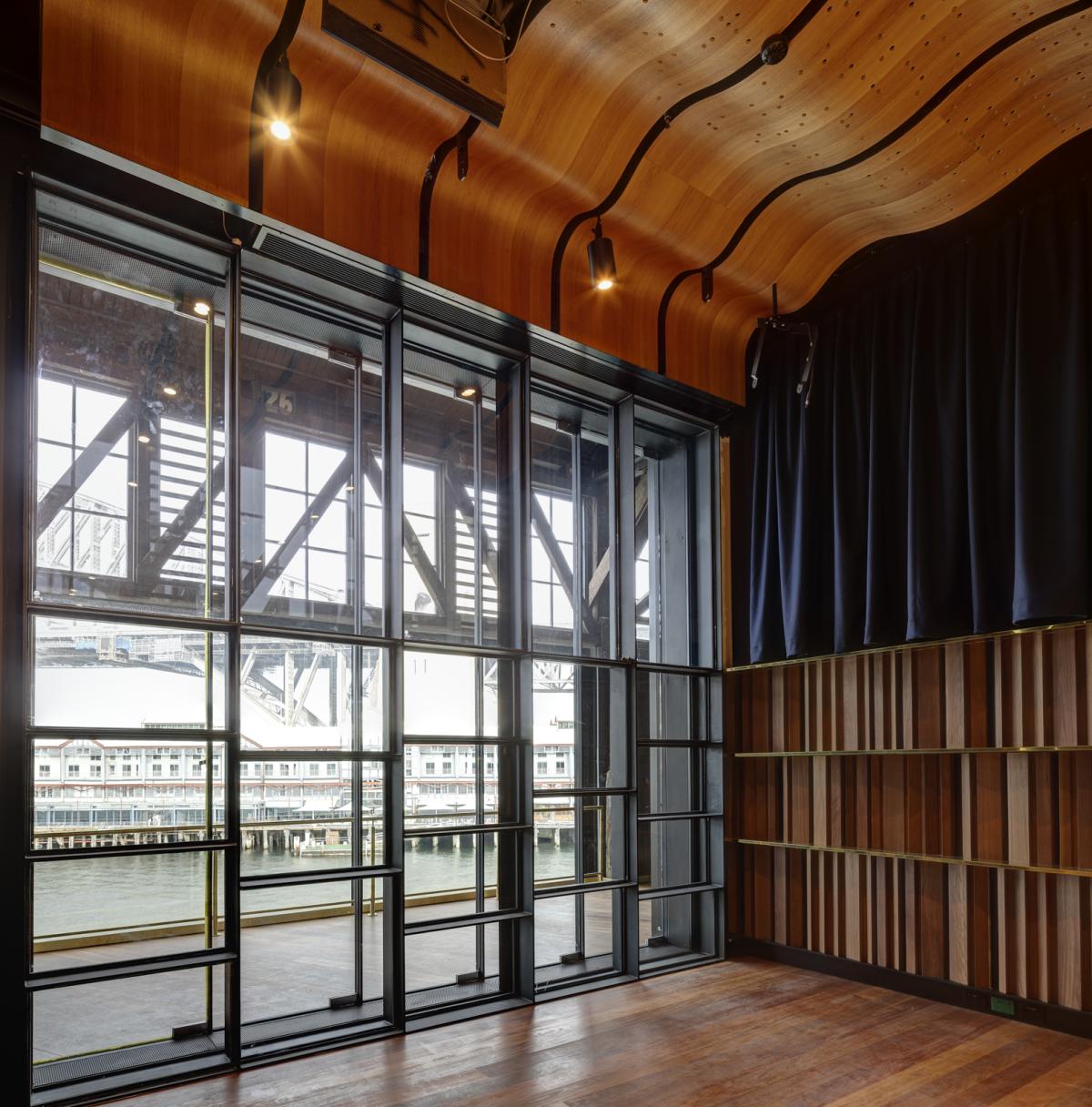 Internal shot looking outside