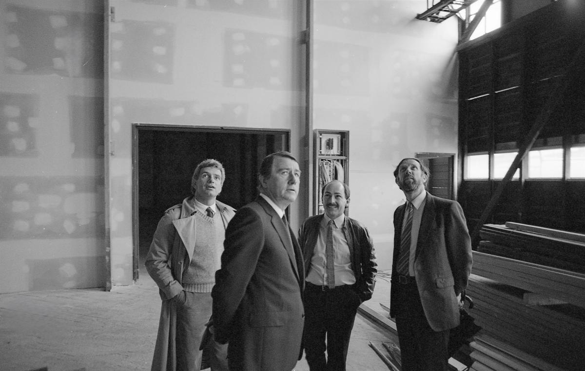 The Wharf inspection team 1980s