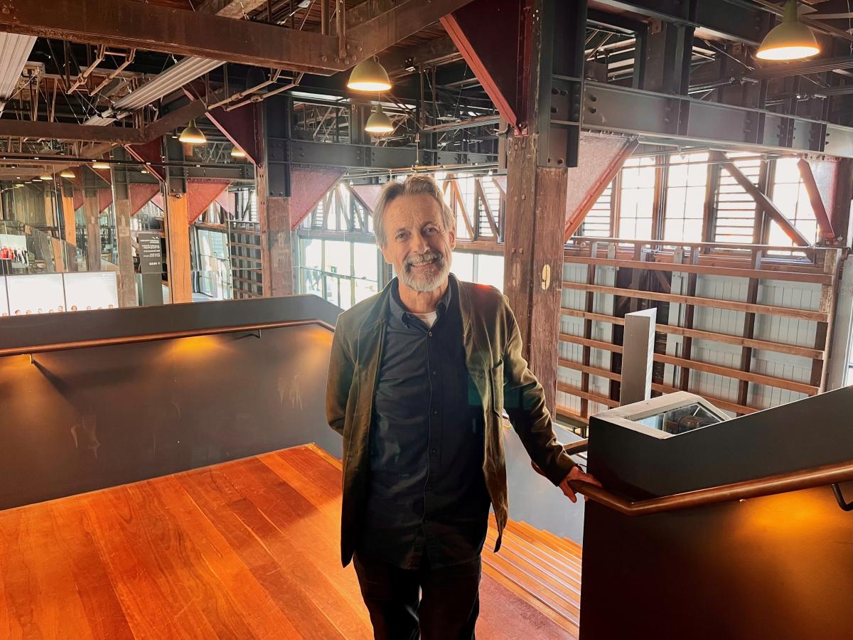 Peter Tonkin indoors